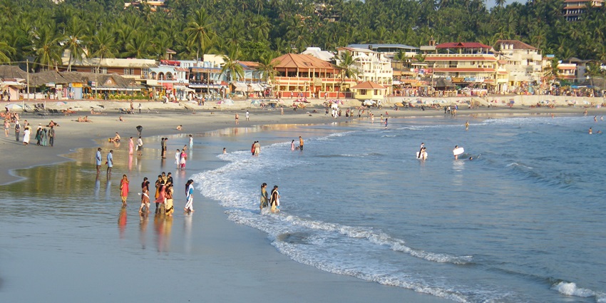 One of the most renowned beaches near Trivandrum