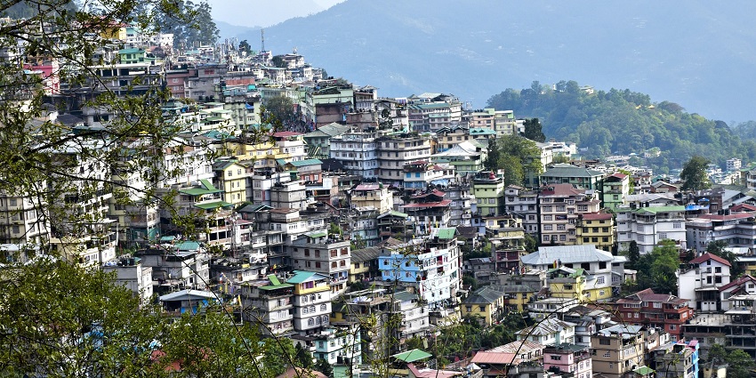 Scenic landscapes of Gangtok, your insight to the local life in places to visit in Sikkim