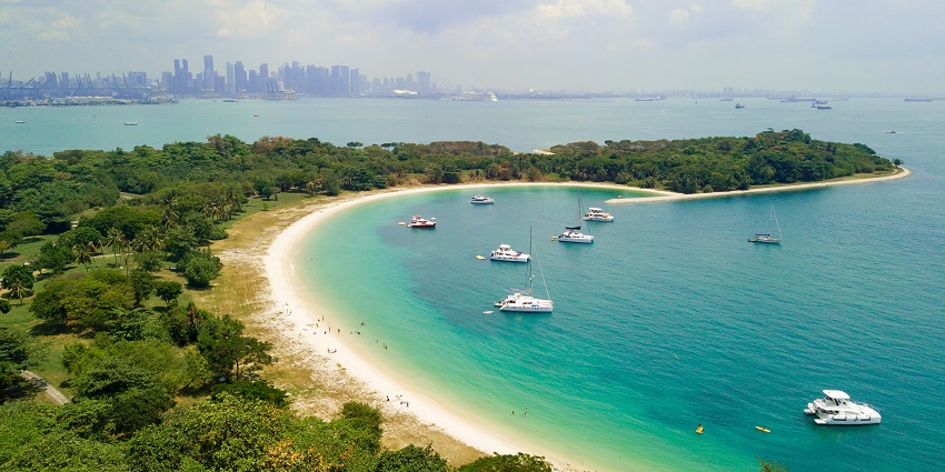 Lazarus Island Beach is one of the best beaches in Singapore for all travellers.