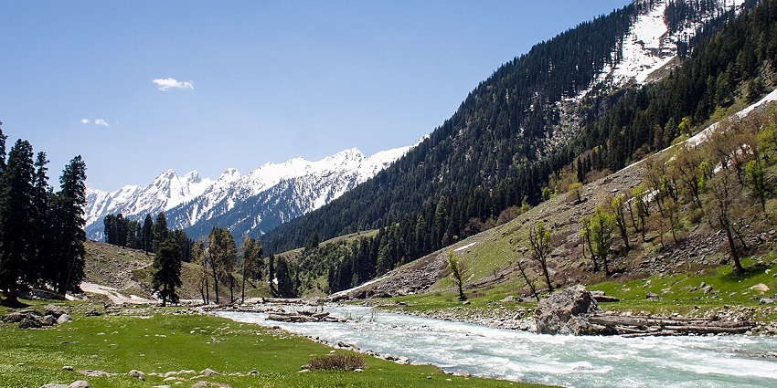 Enjoy the captivating views of the majestic Lidder River that flows through Lidderwat