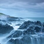 The stunning view of water flowing on rocks in Scotland makes it a global hotspot in April