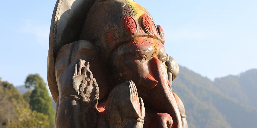 Lord Ganesha, the idol worshipped at the very beginning of every ritual or tradition