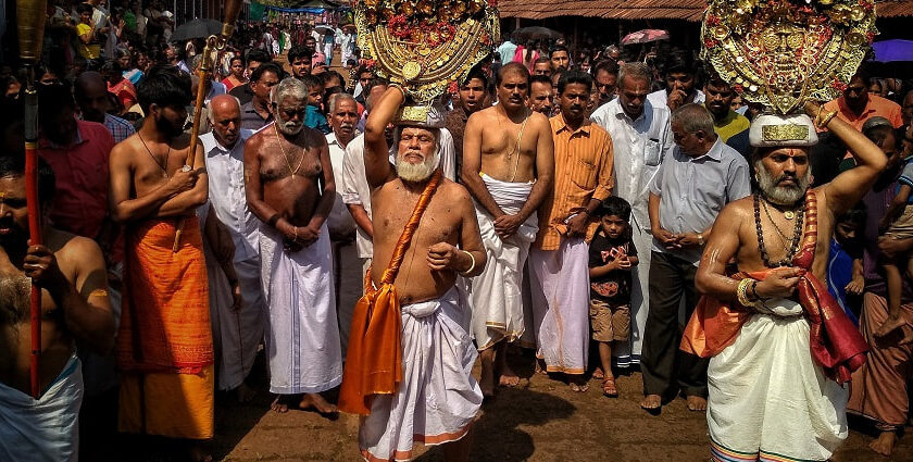 A dance ritual of Krishna Temples in Kerala