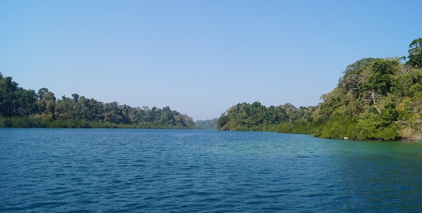 Mahatma Gandhi Marine National Park - a major marine national park of Andaman in India.