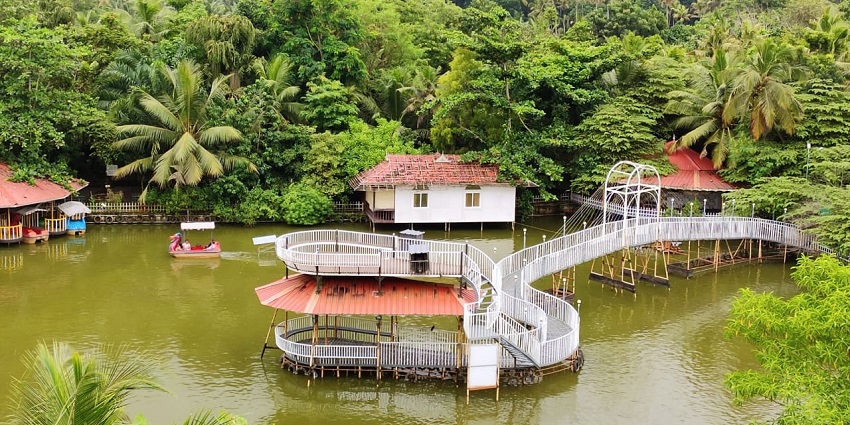 View at Mango Meadows Agricultural Theme Park - beautiful theme parks in Kerala.