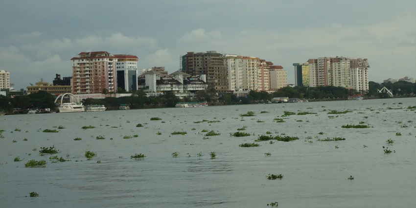 After visiting top water parks in Ernakulam, you can head to Marine Drive in Kochi.