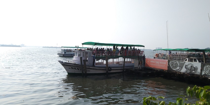 A beautiful sea-side view in Kochi