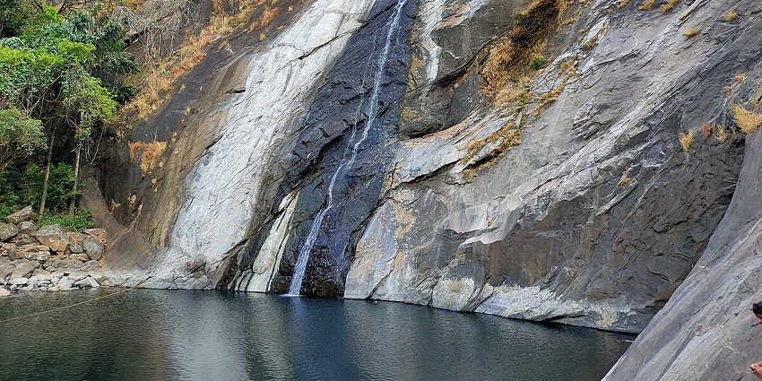 Marmala falls is one of the most astonishing places to visit near Aruvickachal Waterfalls.