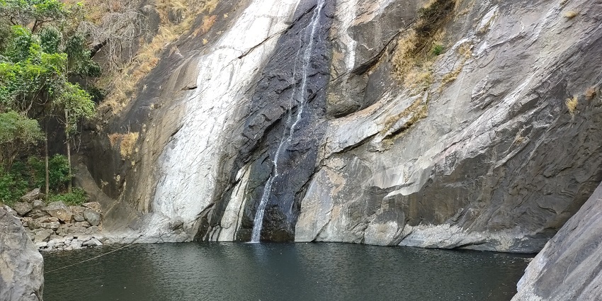 Image of Marmala waterfalls is situated near Erattupetta town in Kottayam District, Kerala