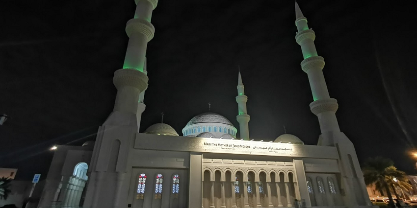 On your next trip to Abu Dhabi, visit the Mary, Mother of Jesus Mosque, a popular mosque.