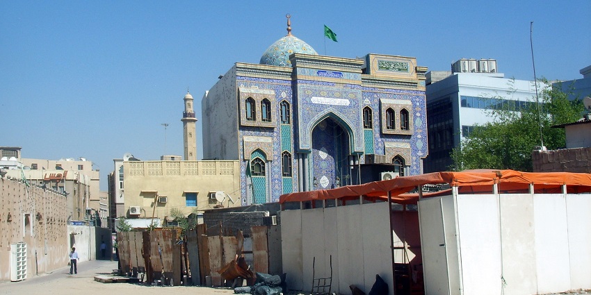 Experience the serenity at the Masjid Al Rahim, one of the oldest temples in Dubai, UAE.