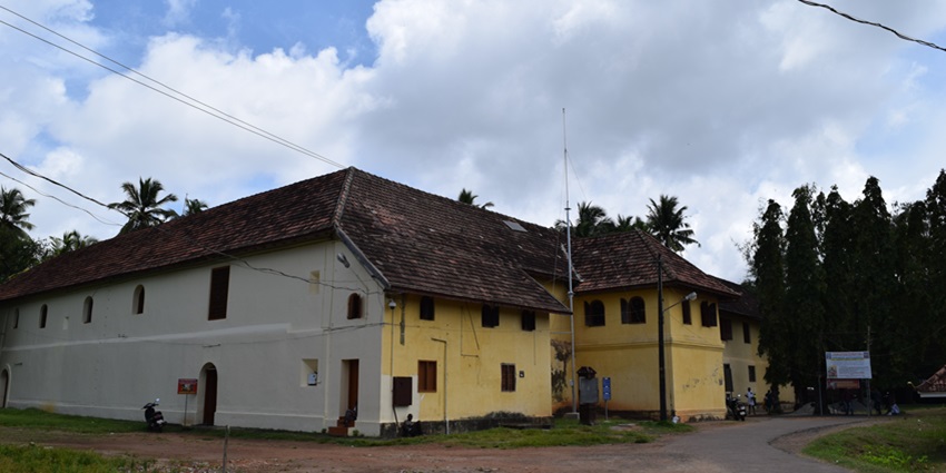 View of the Mattancherry Palace in Kochi, a famous tourist attraction near the museum