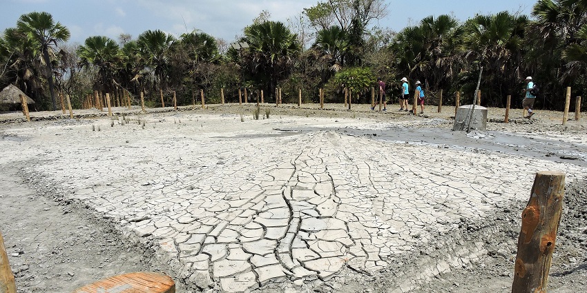 Baratang Island Limestone Caves has mud volcanoes, a unique adornment to this island.