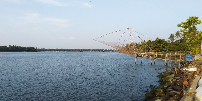 A view of the Munambam Beach, one of the top places to visit in Kochi for couples.