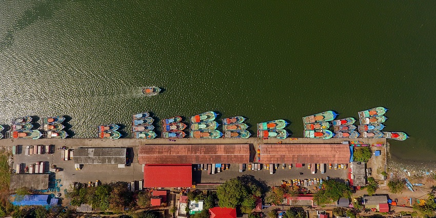 Munambam Fishing Harbour near Munambam beach, one of the famous beaches near Ernakulam
