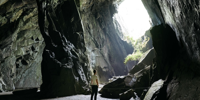 Visit Munimada Caves, Ariyannur near Guruvayur, one of the caves in Kerala, India.