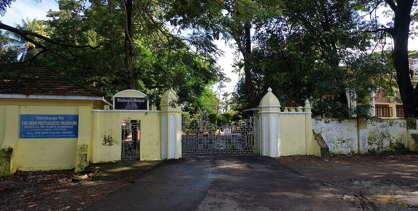 The historic Indo-Portuguese Museum