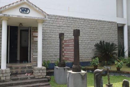 Fronted snap of a museum in Kerala - The Bible Museum Trivandrum