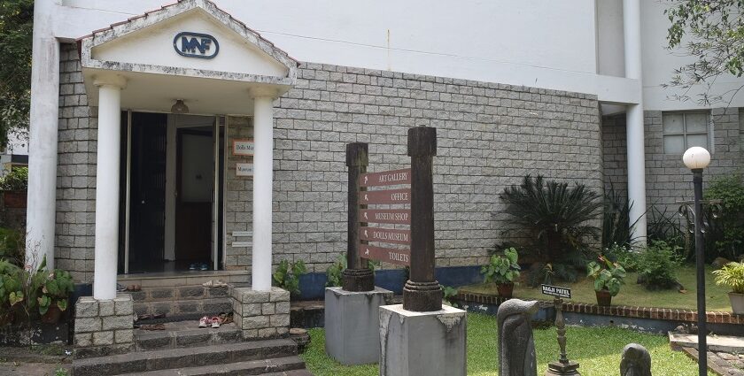 Fronted snap of a museum in Kerala - The Bible Museum Trivandrum