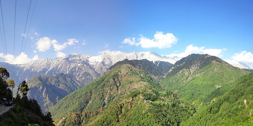 Explore the breathtaking views from the Naddi Viewpoint on your trip to Himachal Pradesh