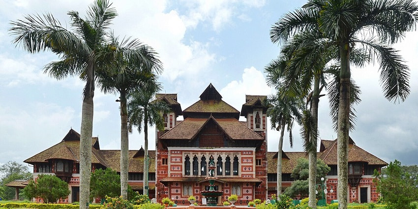 Beautiful Napier Museum located nearby the Bible Museum in Trivandrum, Kerala