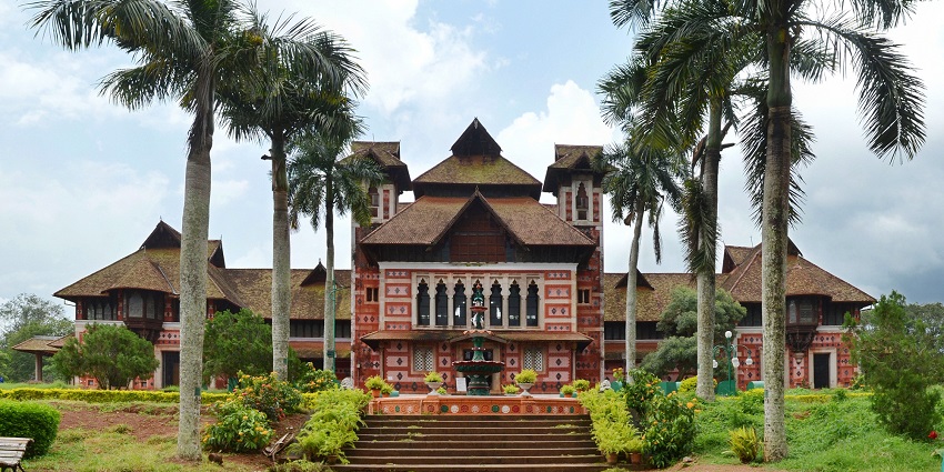 Historic Napier Museum, featuring unique architecture and cultural exhibits in Kerala.