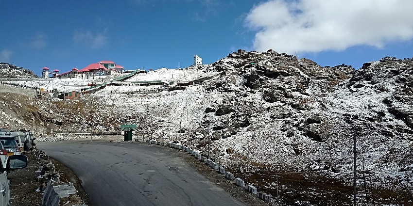 Nathula Pass, located amidst Himalayas, one of the adventurous places to visit in Sikkim
