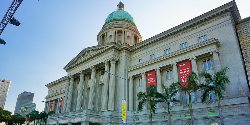 National Gallery Singapore is one of the best places to visit in Singapore for art lovers.