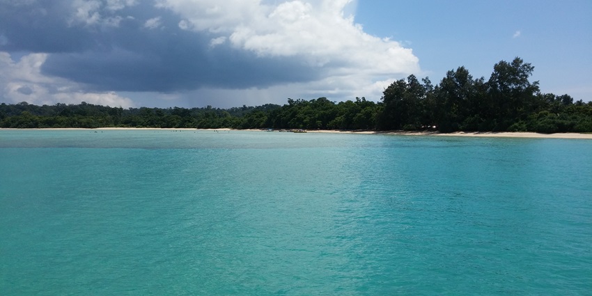 An awe-inspiring view of Neil Island, a tourist hotspot near Cellular Jail Museum.