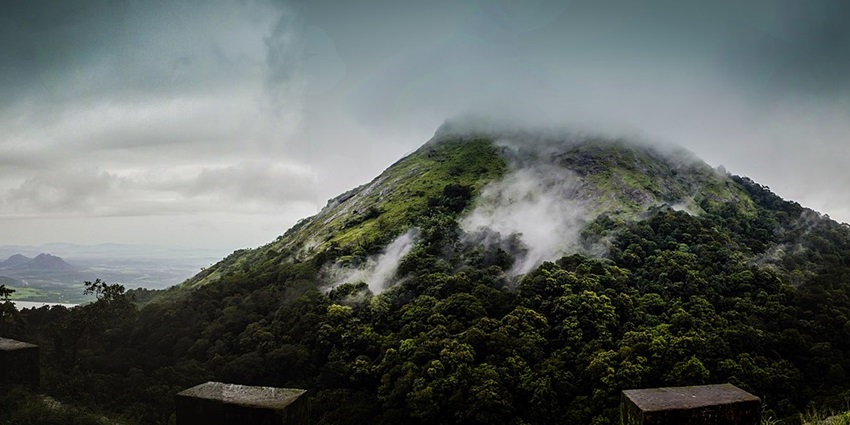 Nelliyampathy Hill Station: serene retreat with lush green landscapes and misty valleys.