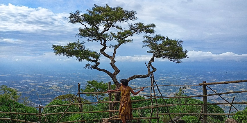 Alluring views from the Nelliyampathy hills looking over the forested landscapes