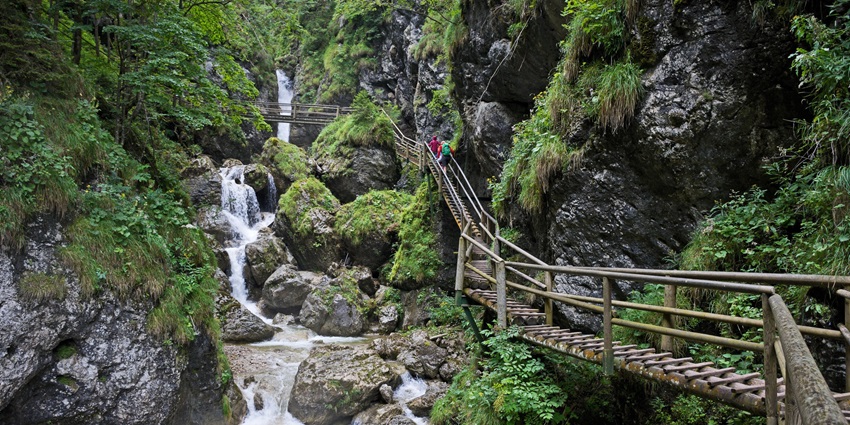 Hidden Nerchappara Waterfalls tumbling through rocks - one of the waterfalls in Palakkad.