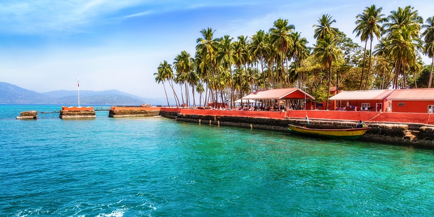 Netaji Subhash Chandra Bose Island, formerly known as Ross Island, in South Andaman.