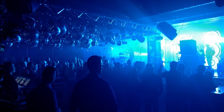 People partying at a nightclub