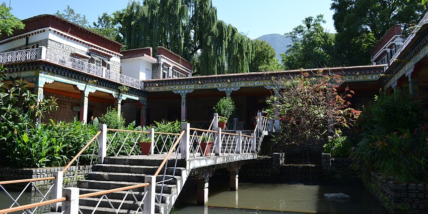 Explore Tibetan art at Norbulingka Institute, one of the places to visit in Dharamshala