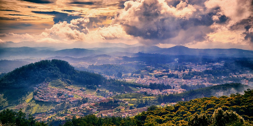 Ooty, an enchanting hill station, is one of the best places to visit in South India