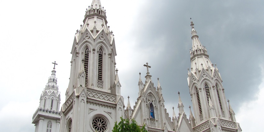 Our lady of Dolours-an aesthetically pleasing place to visit in Thrissur for couples