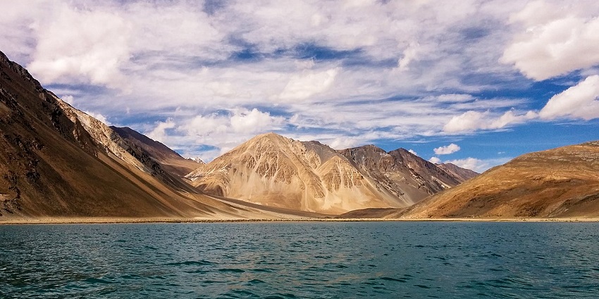 Ladakh is a popular cold desert visited by adventure enthusiasts, especially bikers.