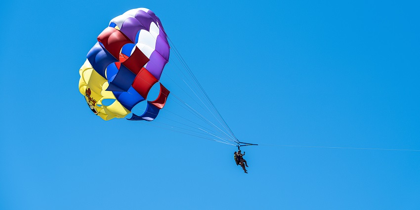 Parasailing is one of the best water sports in Kovalam for every adventure lover.