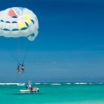 Grab a chance to soar high in the sky while parasailing in Andaman and Nicobar Islands.