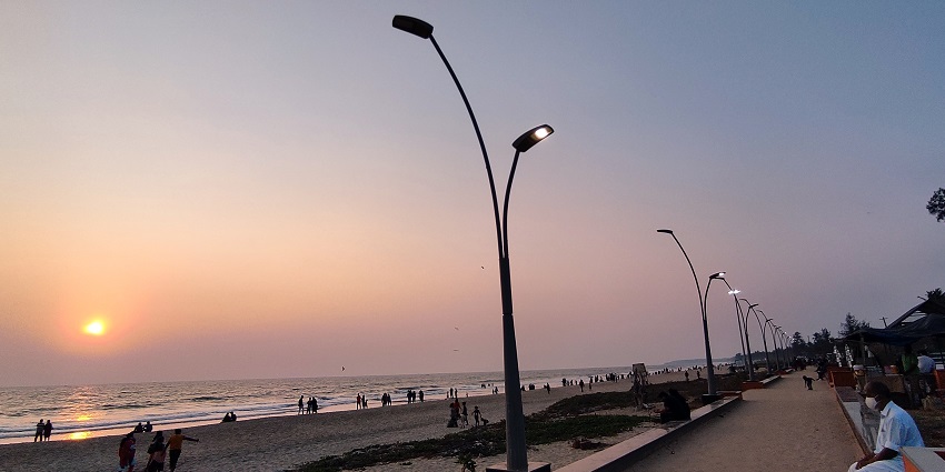 Payyambalam beach is your serene getaway in the list of places to visit near Kannur