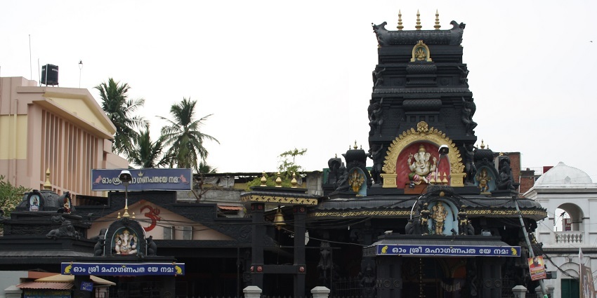 Ganapathi Temple, known for its distinctive architecture and cultural significance.