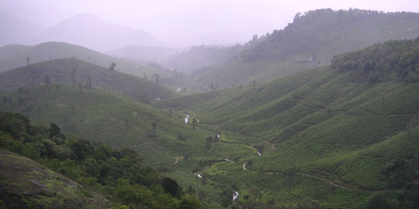 View of Peermade- one of the most historically significant hill stations in Kerala