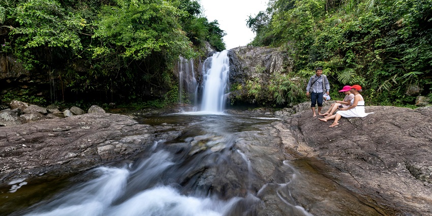 The picturesque landscapes around the waterfalls are perfect for photographers and capturing memories.