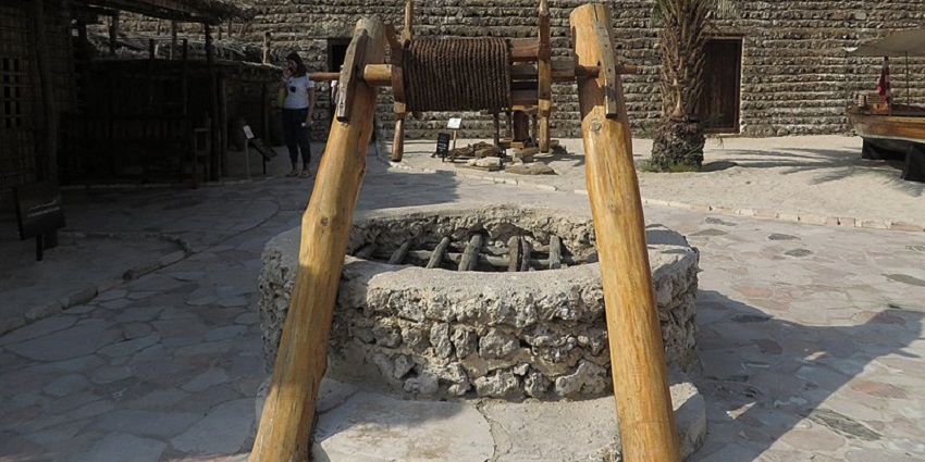 Water well inside Al Fahidi Fort