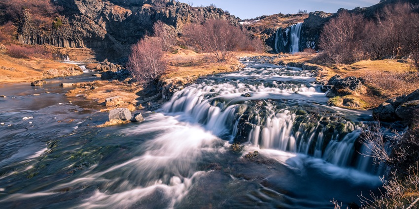 Power House Waterfalls provide a large number of gorgeous backdrops for photography enthusiasts.