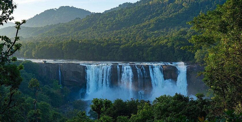 Vattayi Waterfalls is a scenic triple-decked natural beauty in the Western Ghats