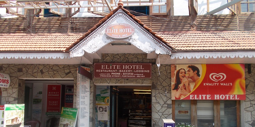 A hotel on Princess Street in Kochi, which is also a famous spot for shopping
