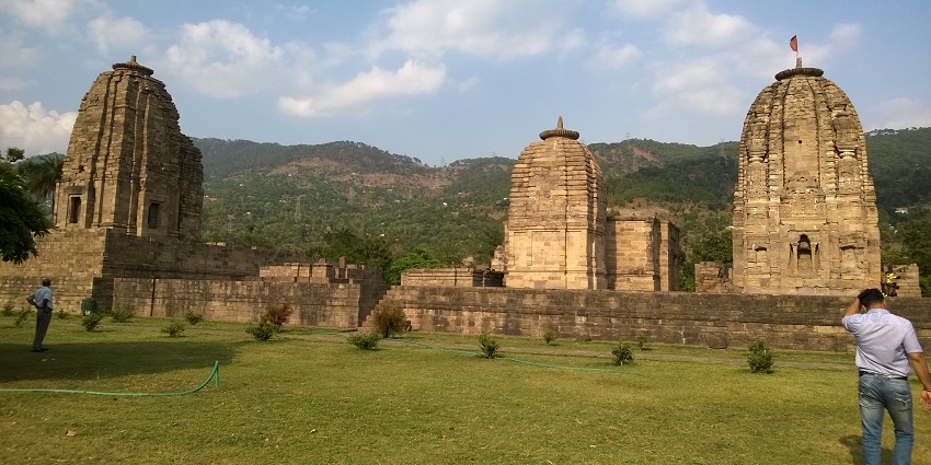 The Raghunath Temple is a complex with seven shrines that is an abode of spiritualism