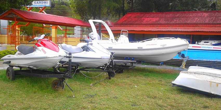The Rajiv Gandhi Water Sports Complex offers a plethora of things to do in Andaman.